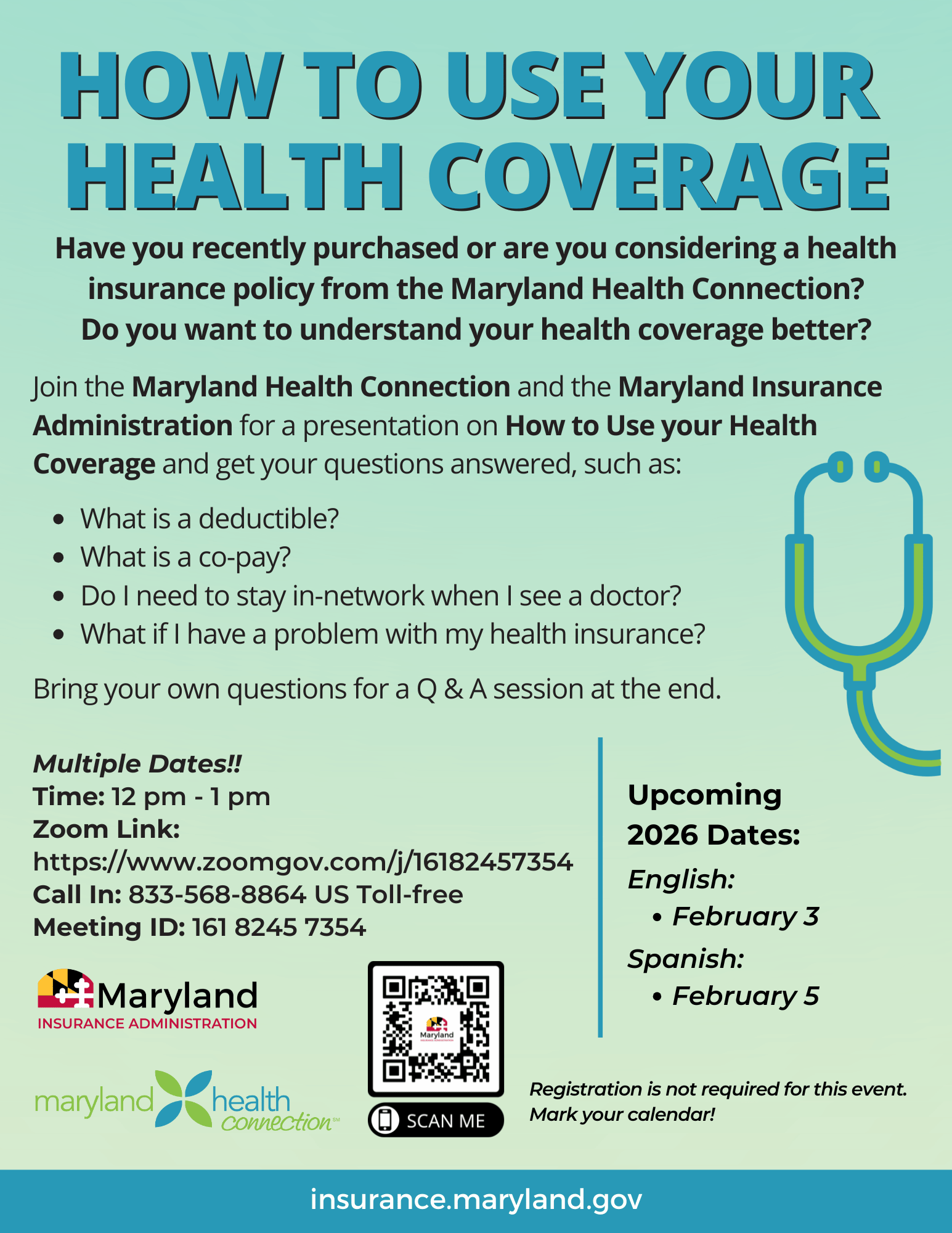 How to use your health coverage Feb 2026 Events.png